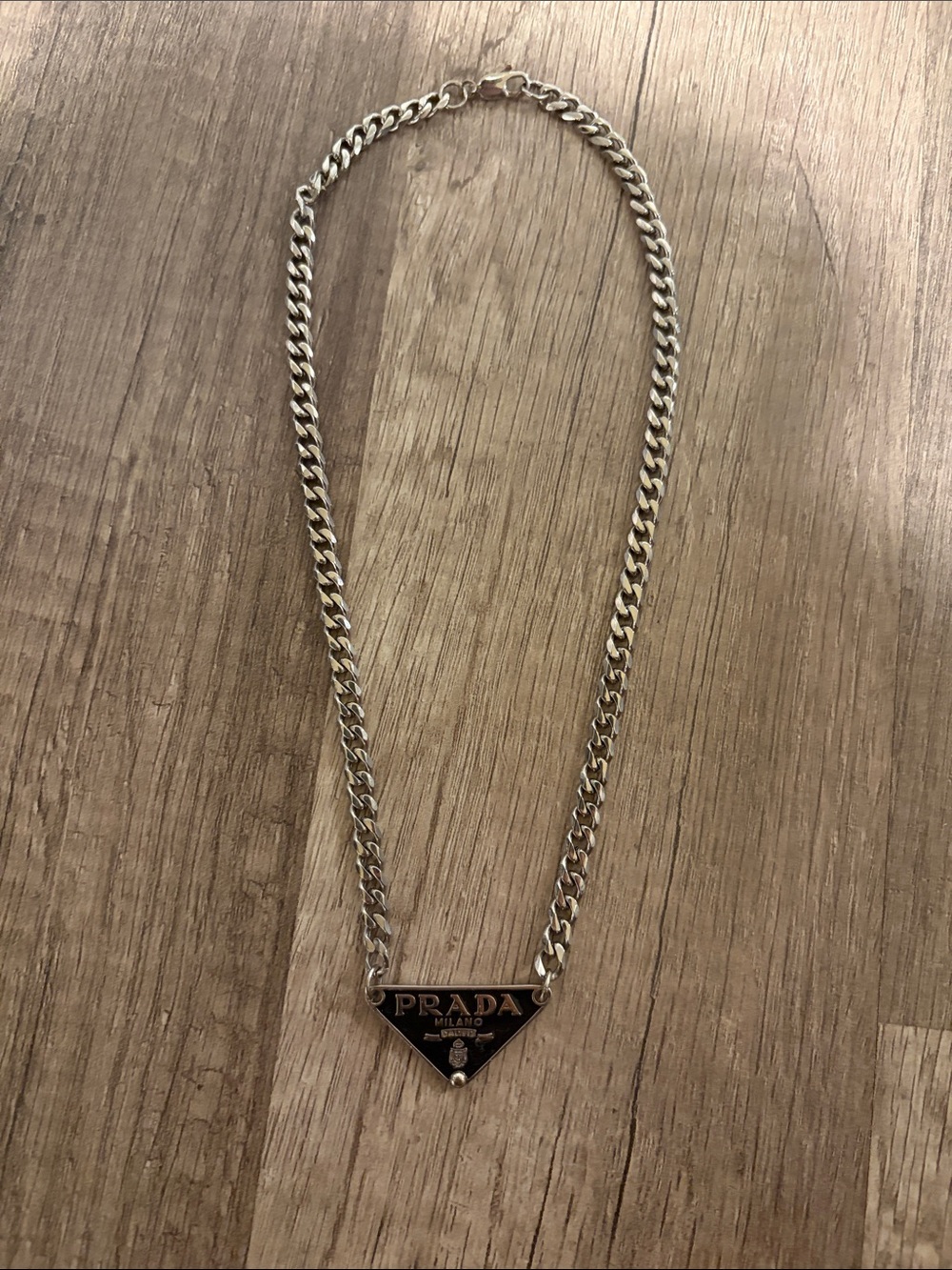Reworked Prada Necklace